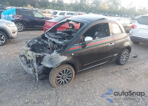 2012 Fiat 500 Lounge from USA, damaged, VIN 3C3CFFCR4CT280753